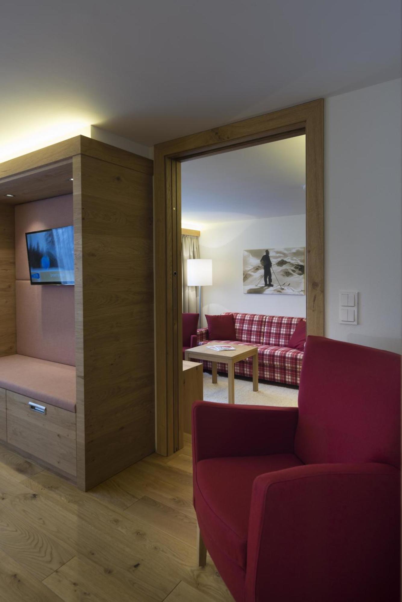 Hotel Garni Panorama 莱赫阿尔贝格 客房 照片